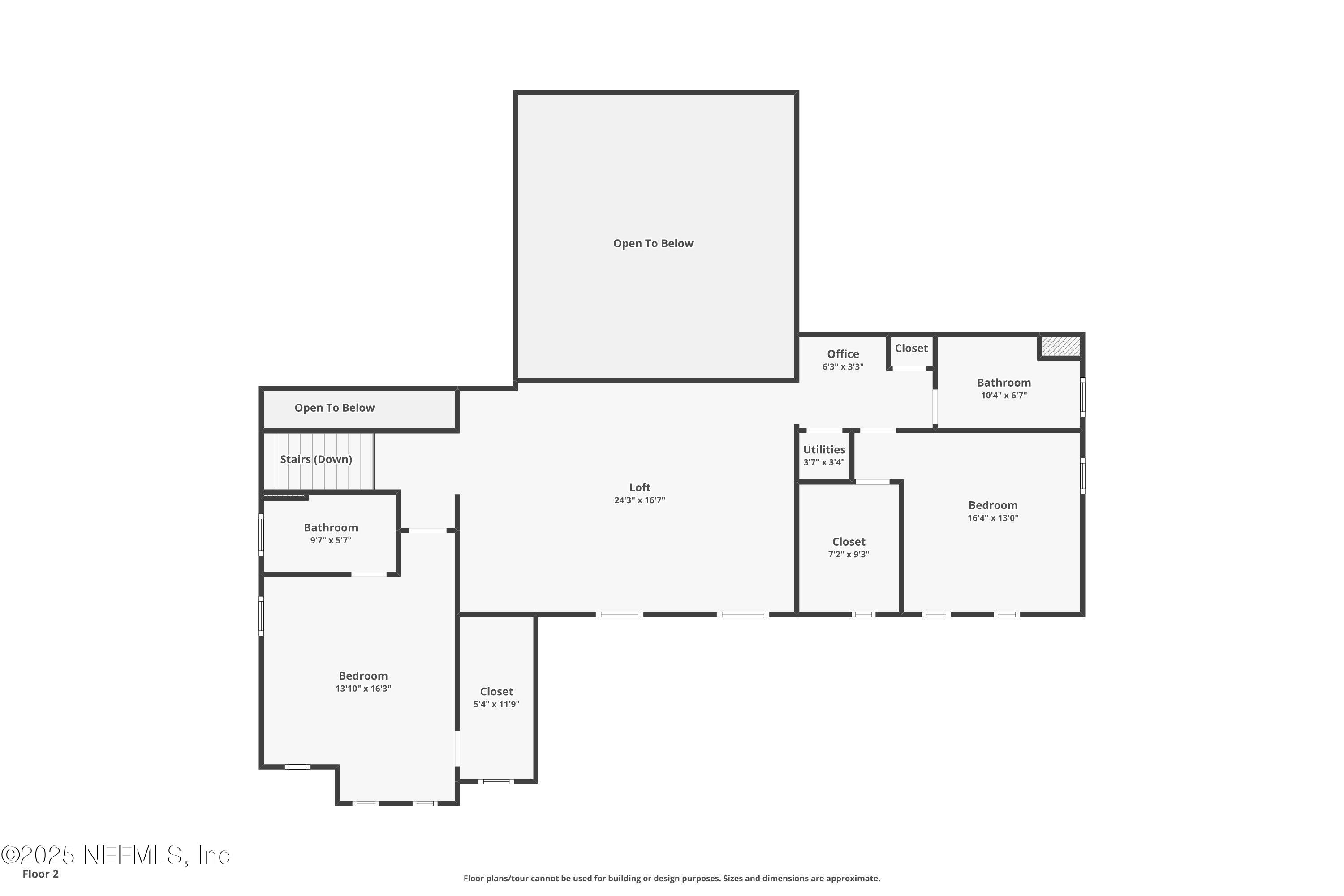 220 Honey Blossom Road St. Johns, FL 32259 - Photo 82 of 99 mls-Floor-2With_Dim-220 Honey Blossom Rd