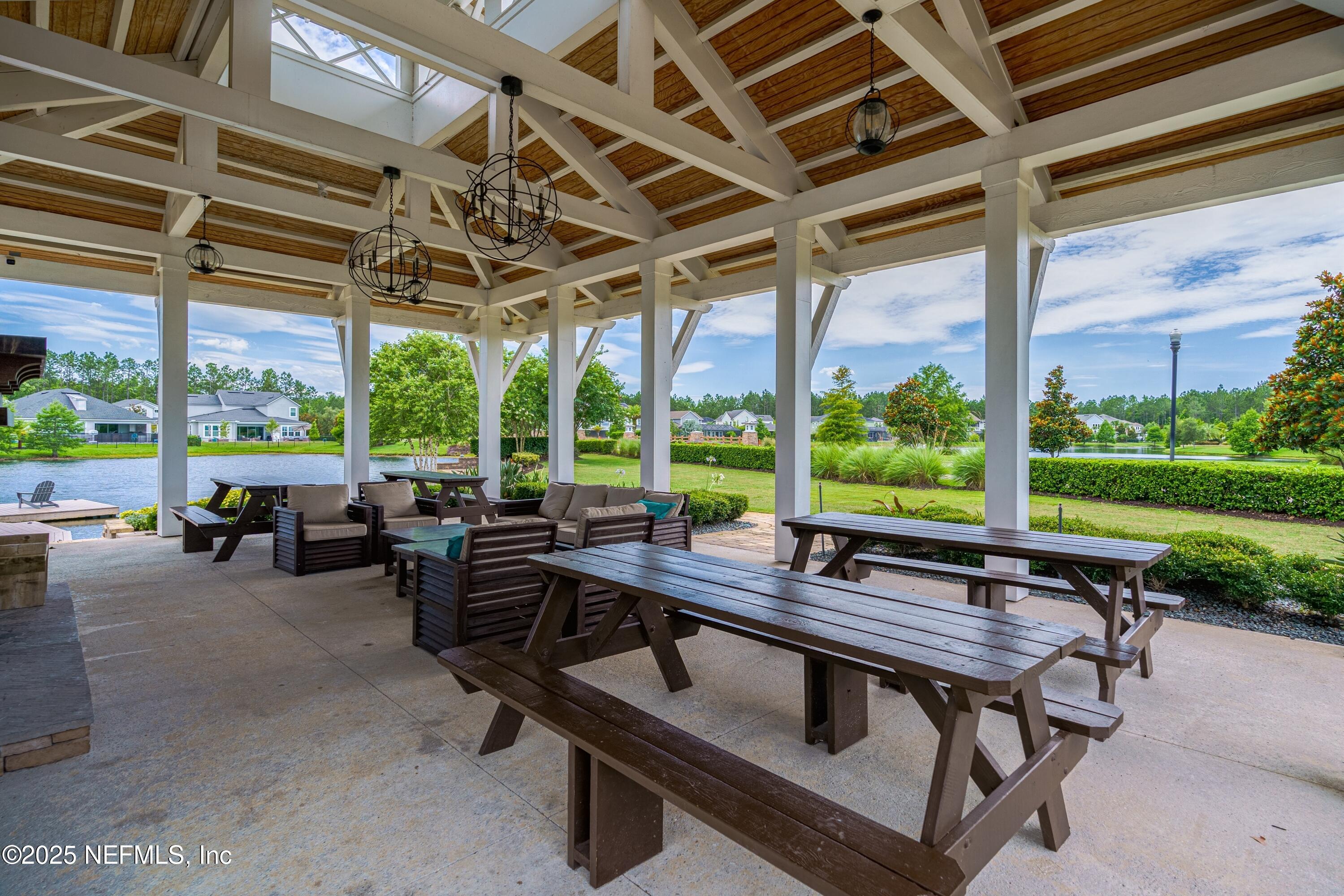 220 Honey Blossom Road St. Johns, FL 32259 - Photo 94 of 99 a building outdoor space with patio furniture and garden