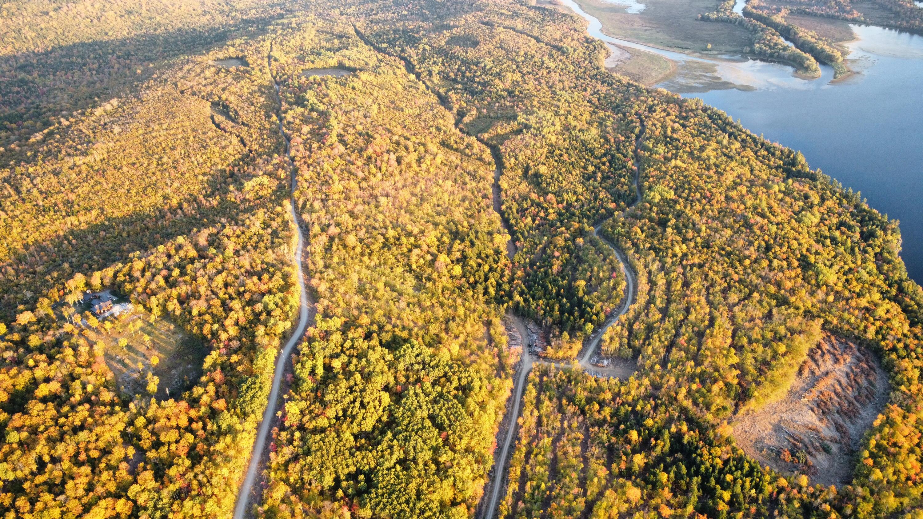 Lot 7 Sleeper Road Island Falls, ME 04747 - Photo 14 of 16 dji_fly_20251004_174552_385_175961445589