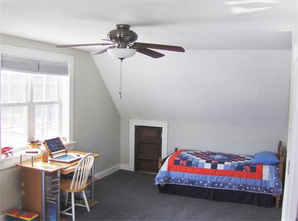 84 Warwick Road Northfield, MA 01360 - Photo 20 of 30 a bedroom with a bed and a table