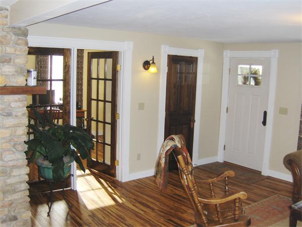84 Warwick Road Northfield, MA 01360 - Photo 4 of 30 a bedroom with a bed and wooden floor