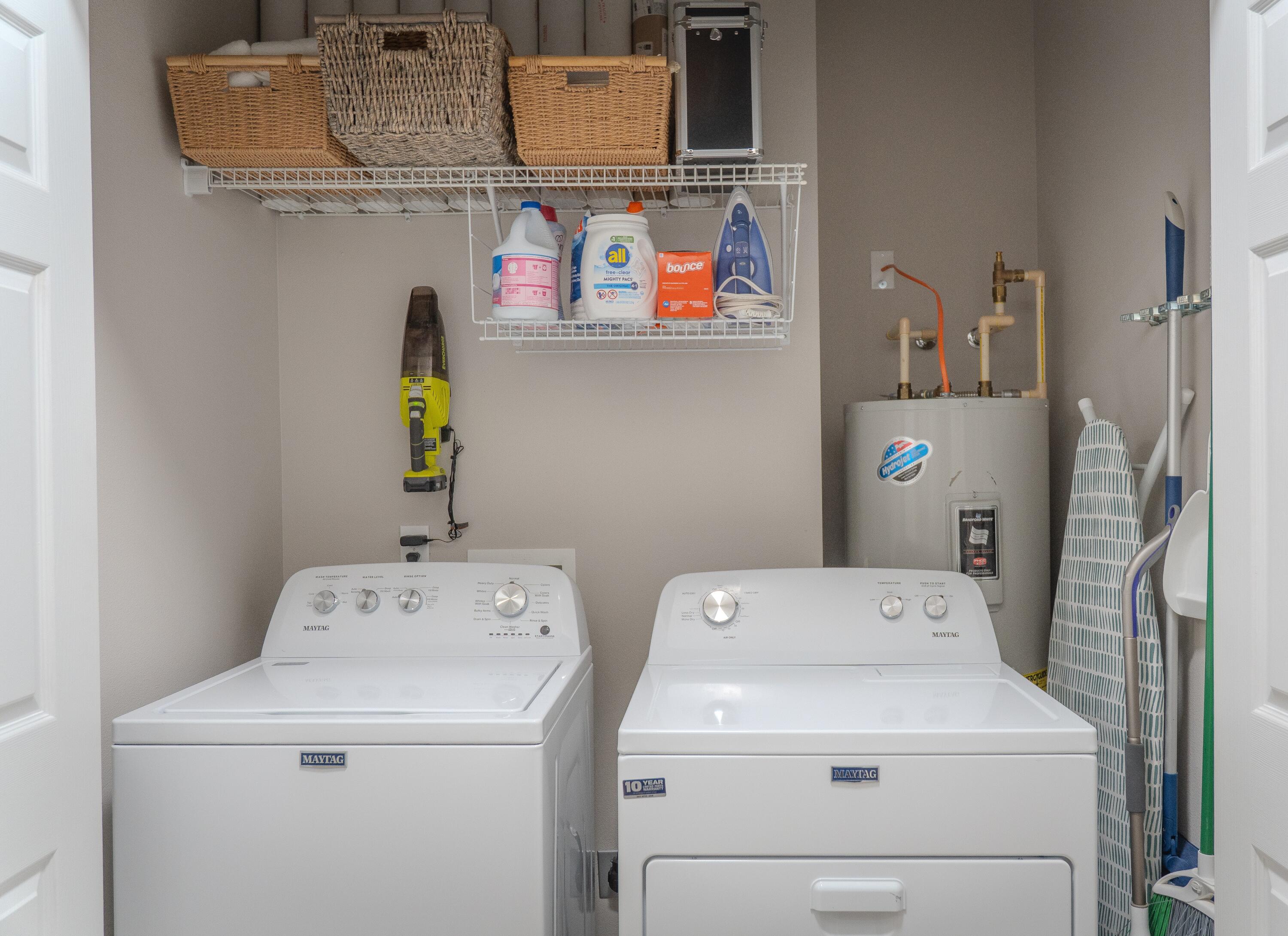 136 Shorebird Drive, Unit 724 Santa Rosa Beach, FL 32459 - Photo 30 of 49 a utility room with dryer and washer