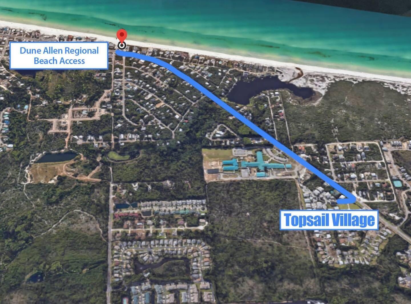 136 Shorebird Drive, Unit 724 Santa Rosa Beach, FL 32459 - Photo 32 of 49 a view of street from balcony