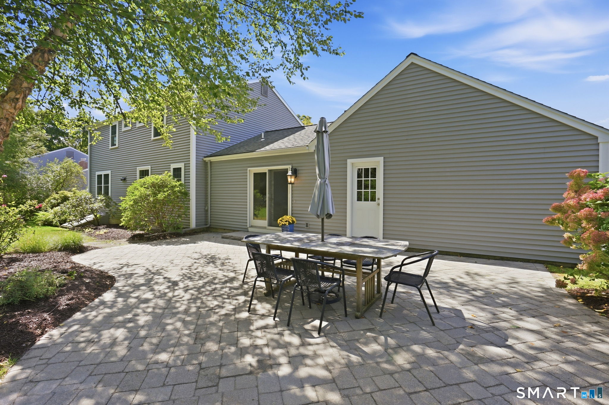 6 Cornfield Road Simsbury, CT 06070 - Photo 28 of 40 This patio is large enough to accommodate multiple tables and a fire-pit!