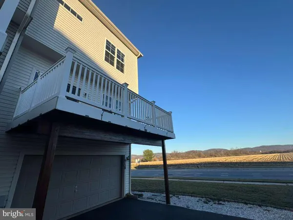a view of a house with a balcony
