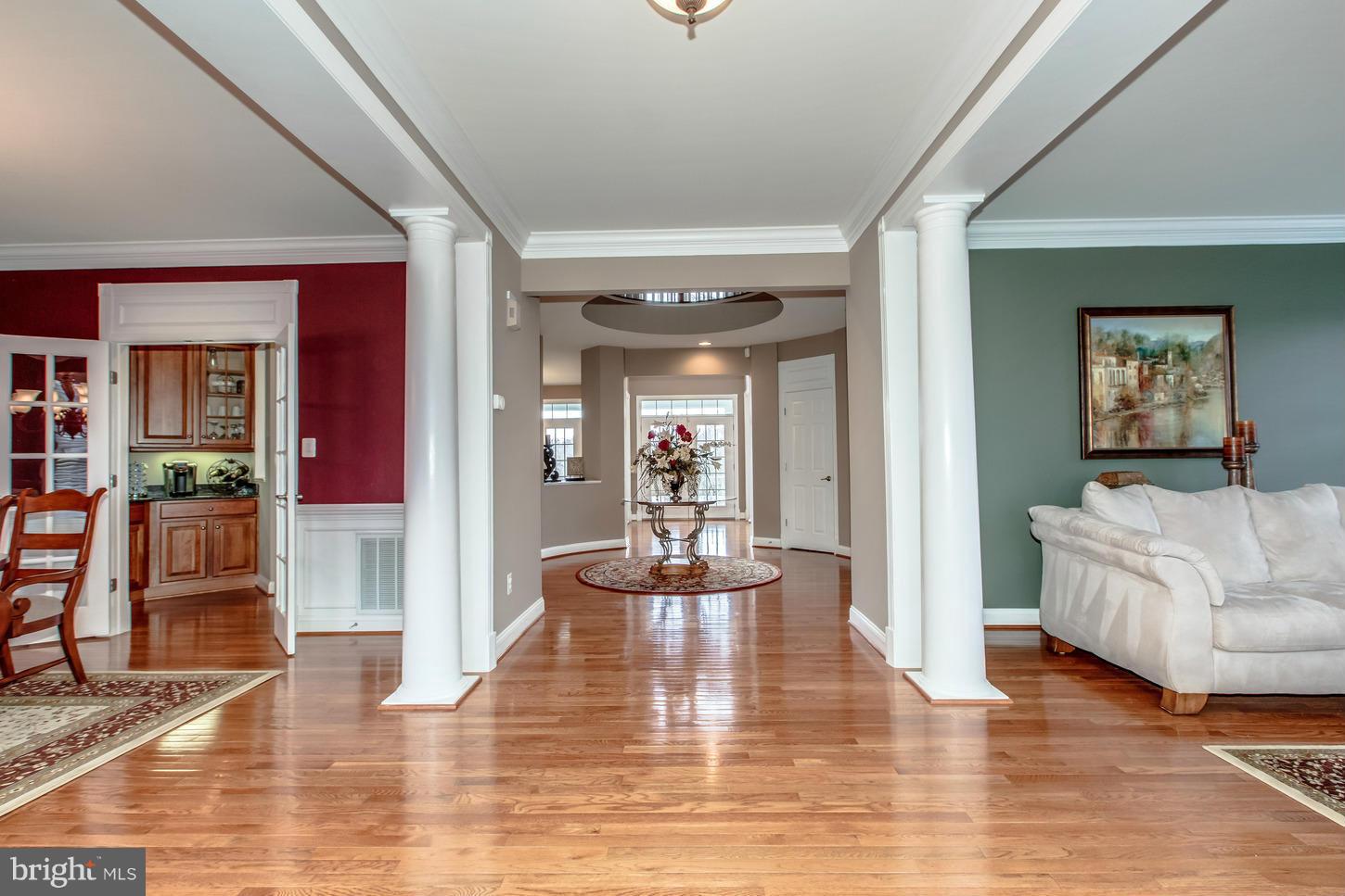 1152 Markell Court Reston, VA 20194 - Photo 3 of 30 a living room with furniture and wooden floor