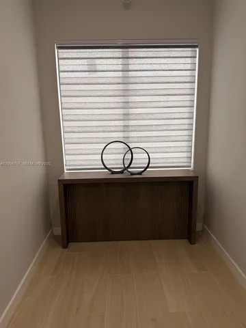 a front view of a door