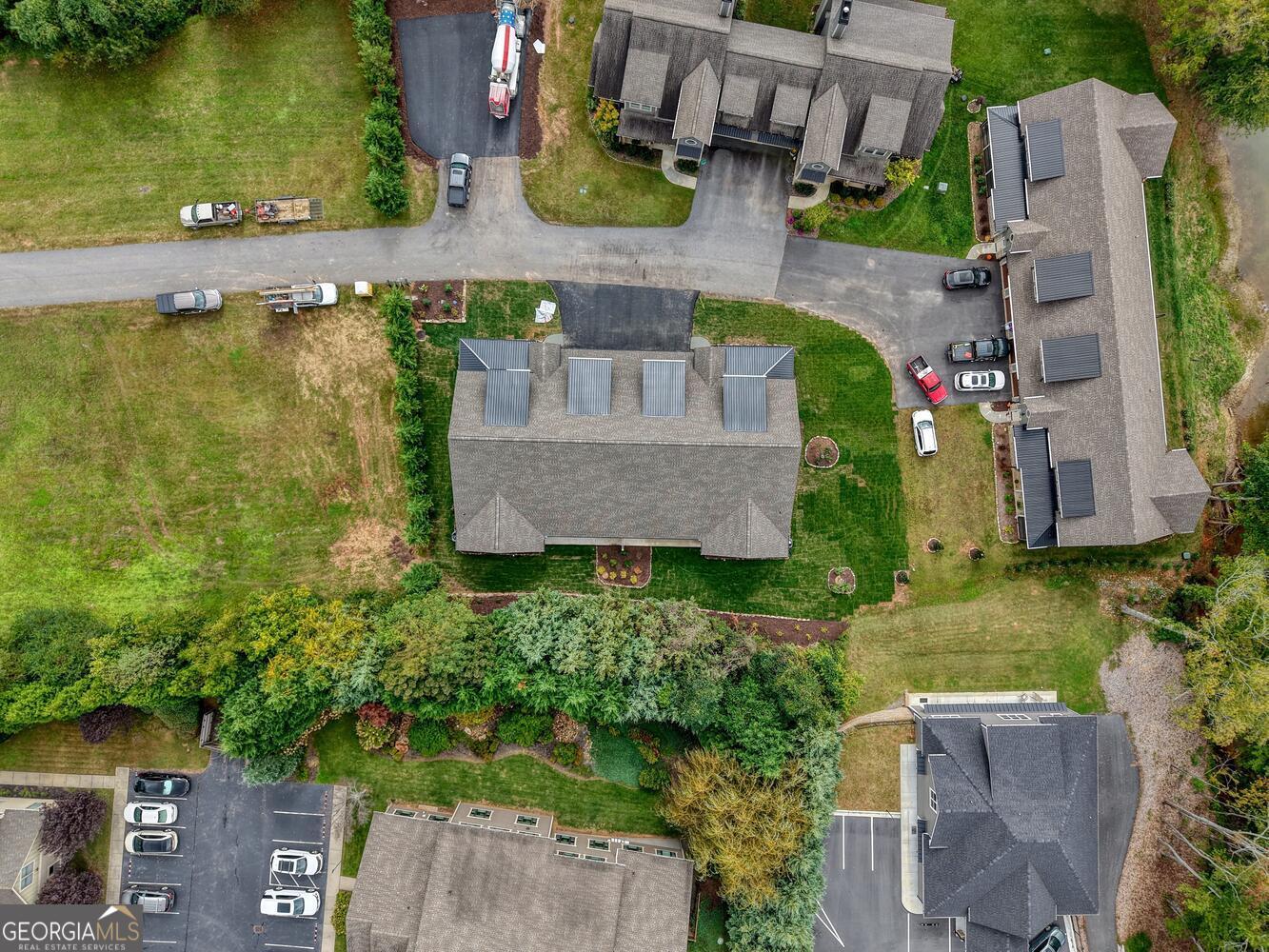 98 Brett Way, Unit F Hiawassee, GA 30546 - Photo 37 of 40 an aerial view of residential house with outdoor space and swimming pool