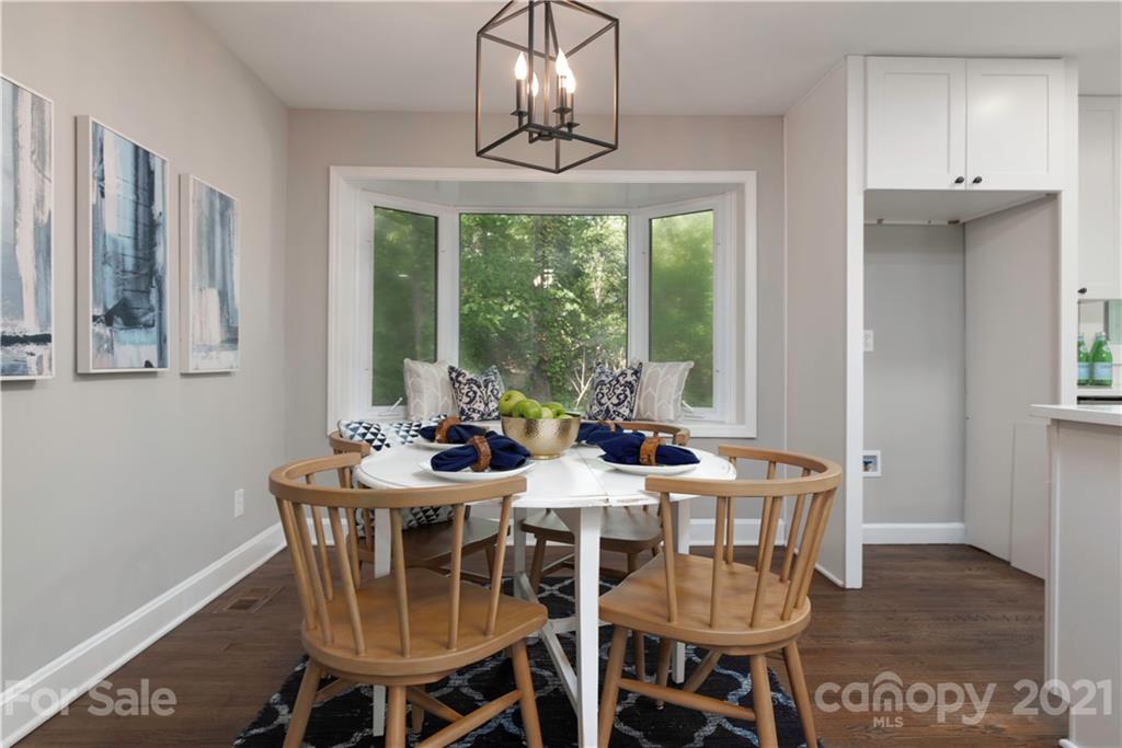 7316 Watercrest Road Charlotte, NC 28210 - Photo 12 of 28 a view of a dining room with furniture window and outside view
