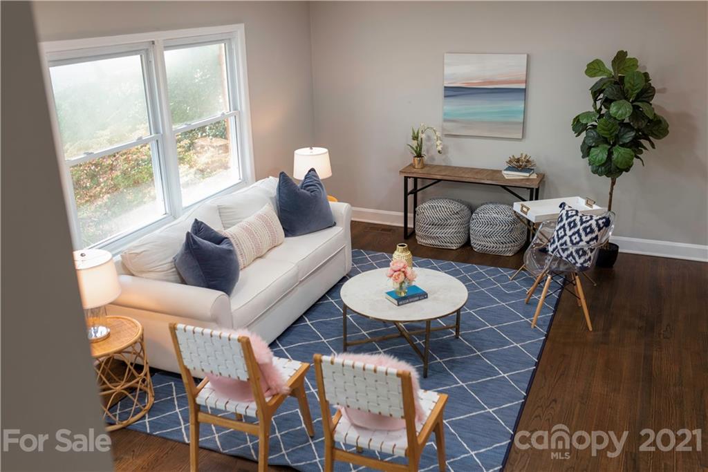 7316 Watercrest Road Charlotte, NC 28210 - Photo 13 of 28 a living room with furniture and a potted plant