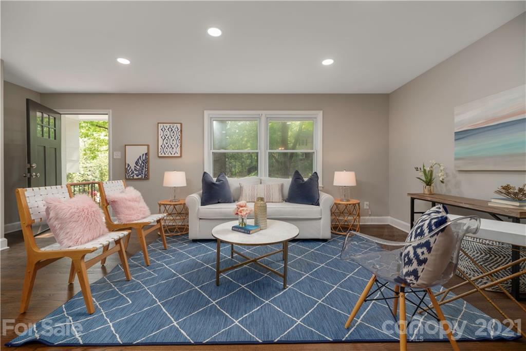 7316 Watercrest Road Charlotte, NC 28210 - Photo 5 of 28 a living room with furniture and a table