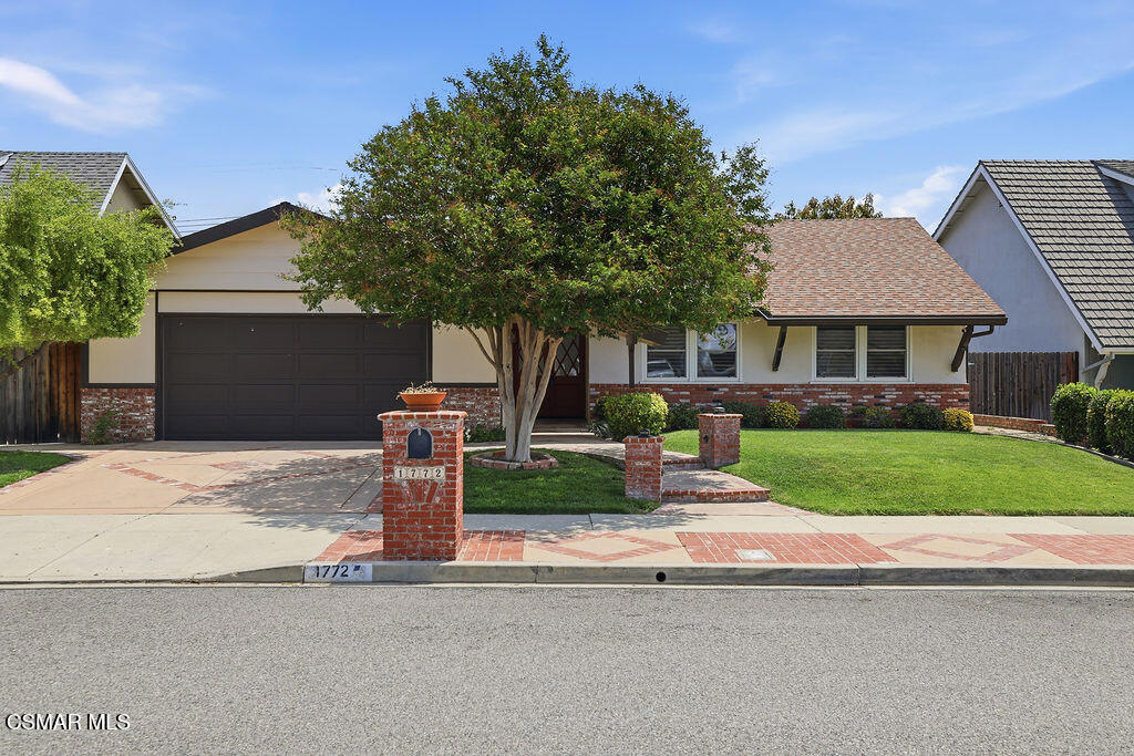 1772 Fred Avenue Simi Valley, CA 93065 - Photo 1 of 43 a front view of a house with a garden and plants