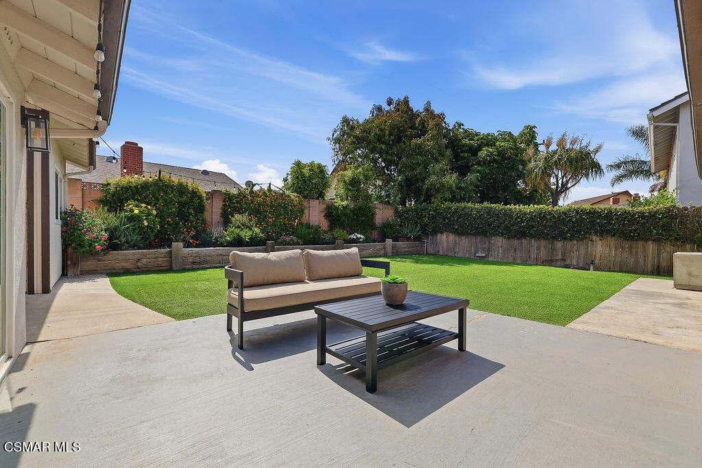 1772 Fred Avenue Simi Valley, CA 93065 - Photo 35 of 43 a garden view with a seating space and a garden