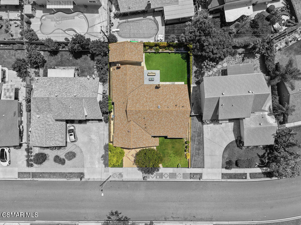 1772 Fred Avenue Simi Valley, CA 93065 - Photo 42 of 43 an aerial view of a house with a street