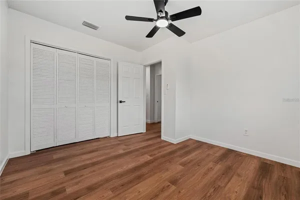 wooden floor in an empty room