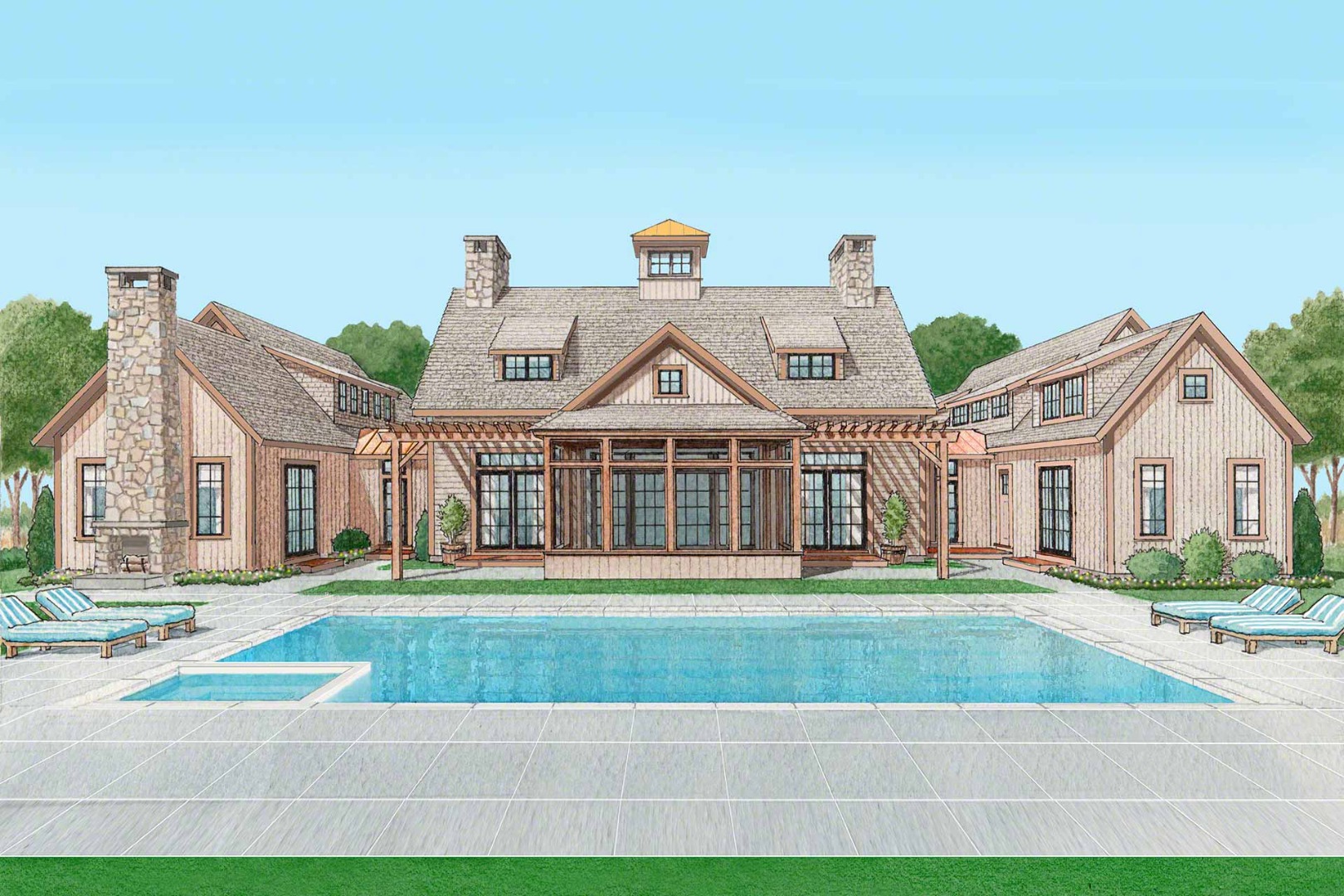 42 Slough Cove Road Edgartown, MA 02539 - Photo 2 of 2 a front view of a house with a yard