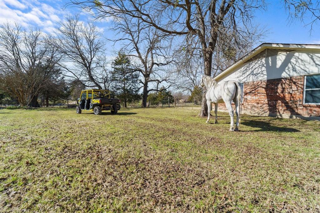 1006 South Clark Road Cedar Hill, TX 75104 - Photo 25 of 29 a view of a yard with a house