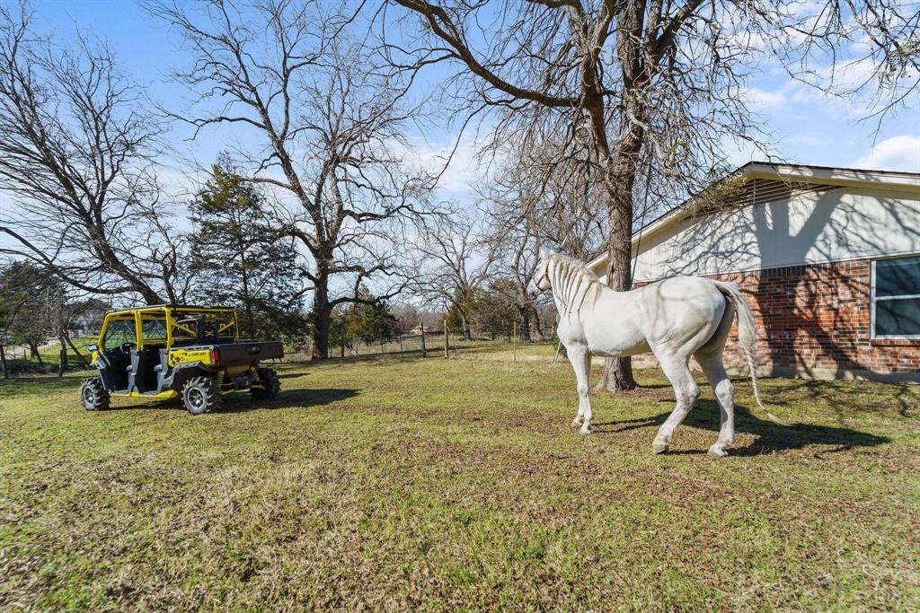 1006 South Clark Road Cedar Hill, TX 75104 - Photo 26 of 29 a view of a yard with table and chairs