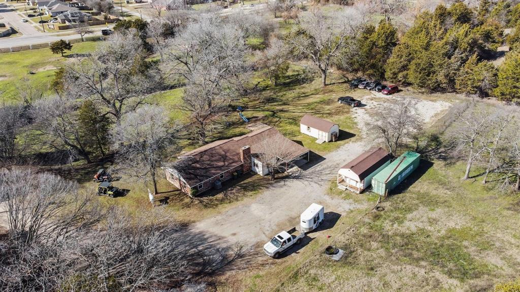 1006 South Clark Road Cedar Hill, TX 75104 - Photo 6 of 29 an aerial view of a house with a yard