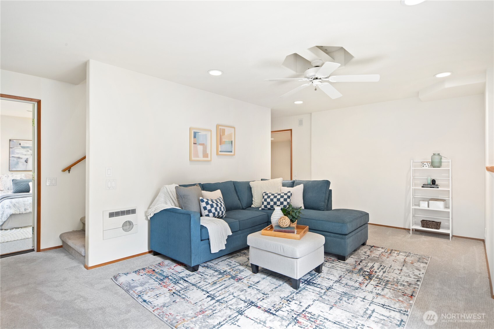 2882 Beaver Valley Road Port Ludlow, WA 98365 - Photo 22 of 34 a living room with furniture and a window