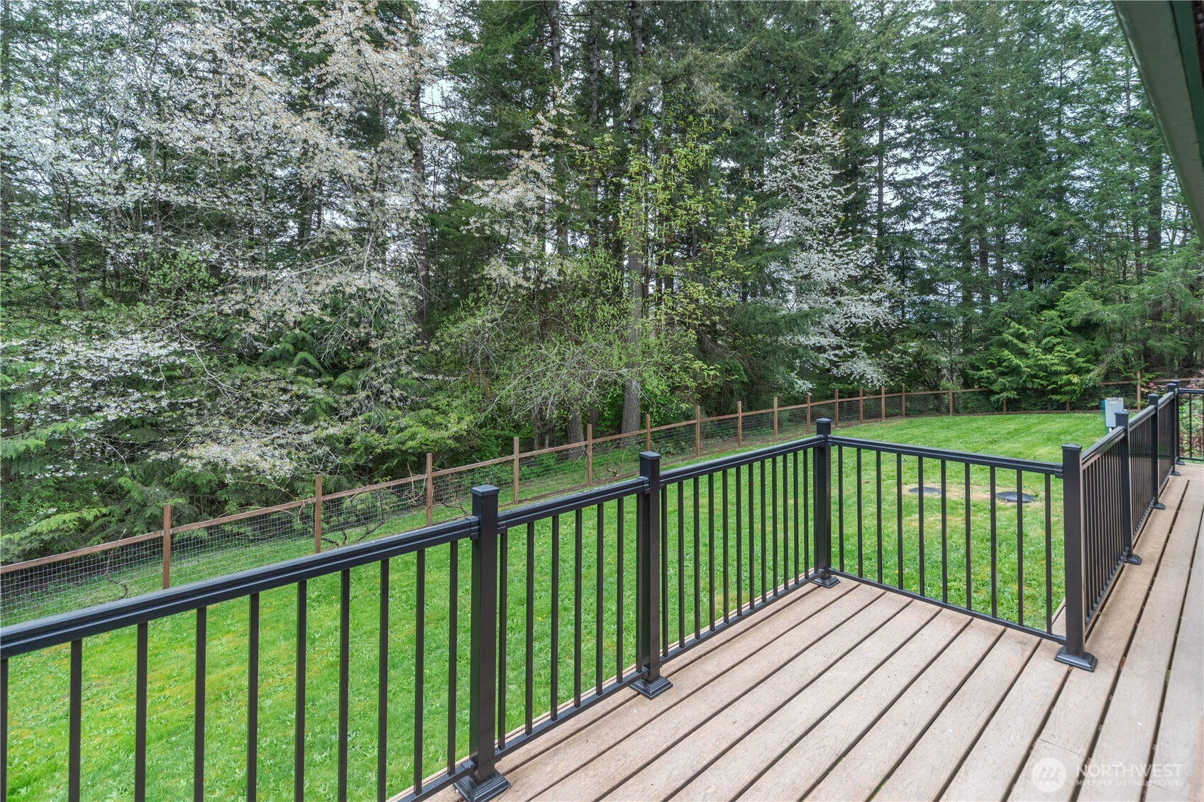 2882 Beaver Valley Road Port Ludlow, WA 98365 - Photo 7 of 34 a view of balcony with wooden floor