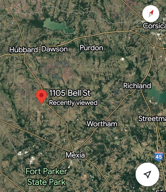 1105 Bell Street Coolidge, TX 76635 - Photo 6 of 7 a view of outdoor space