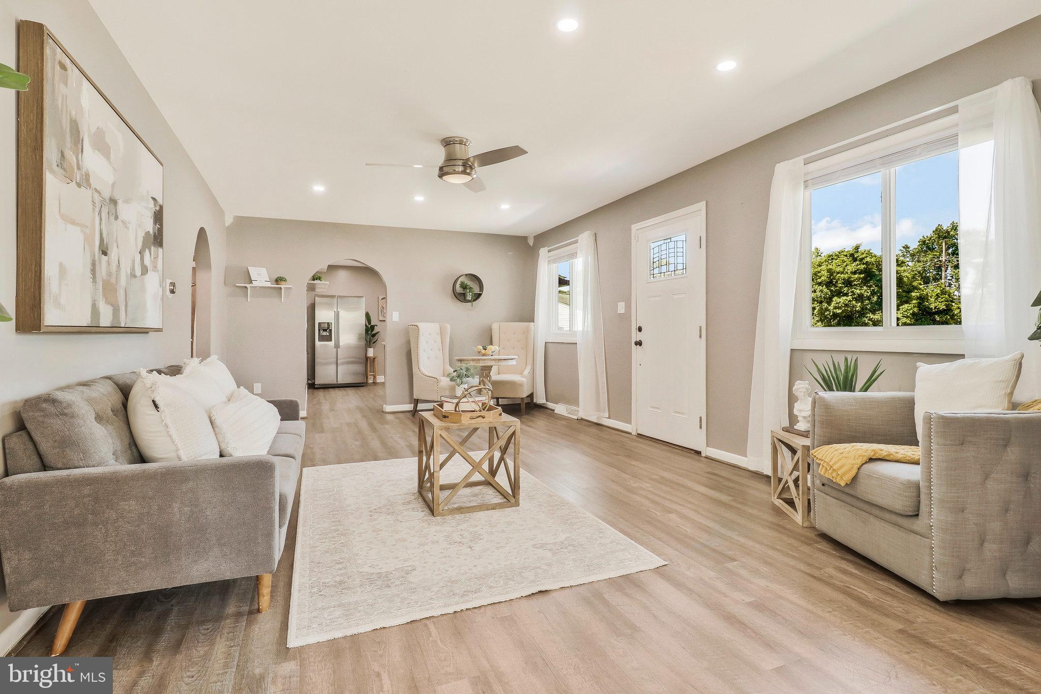 6216 Auth Road Suitland, MD 20746 - Photo 20 of 39 Light-Filled Living Room