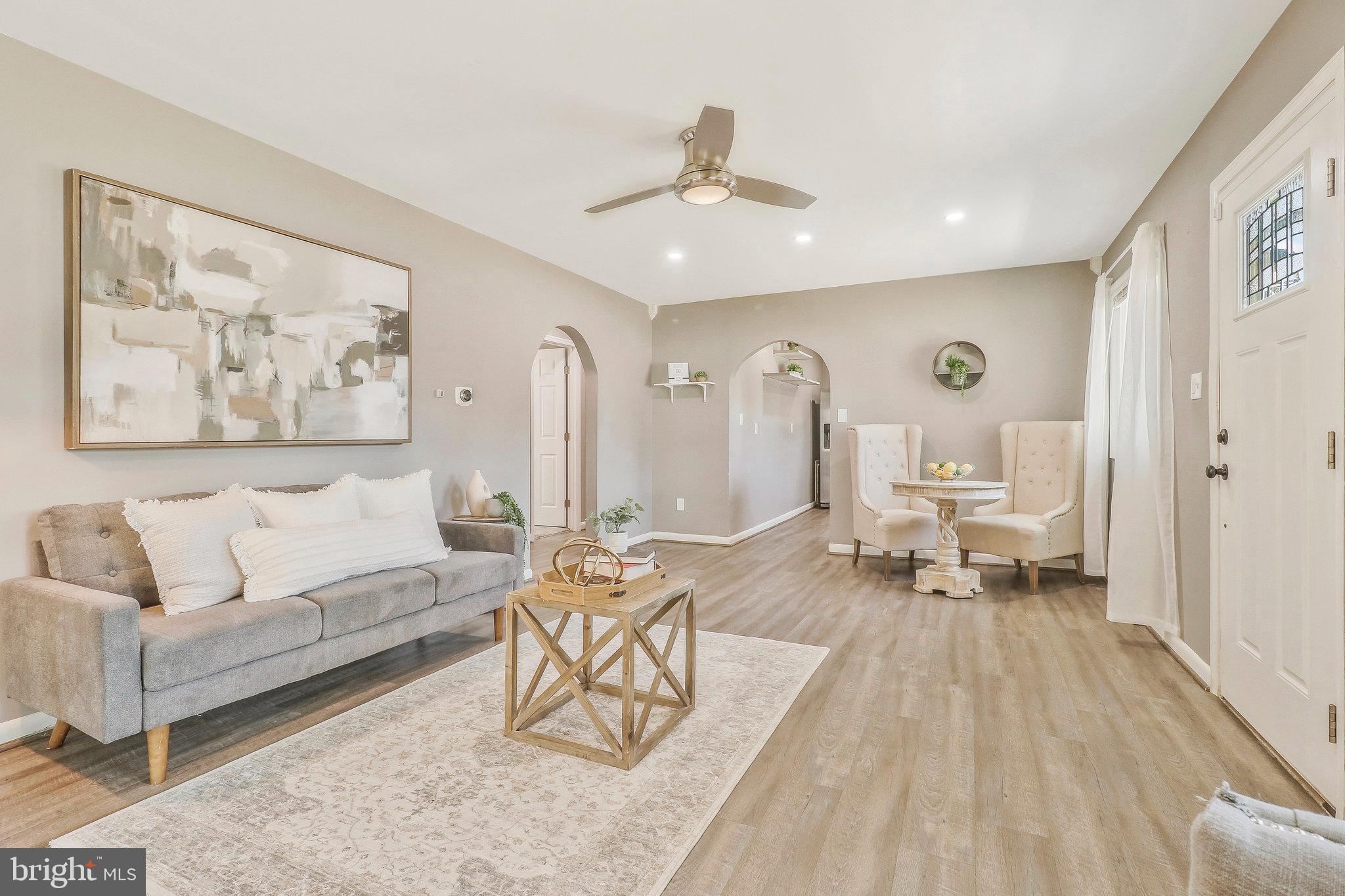Light-Filled Living Room