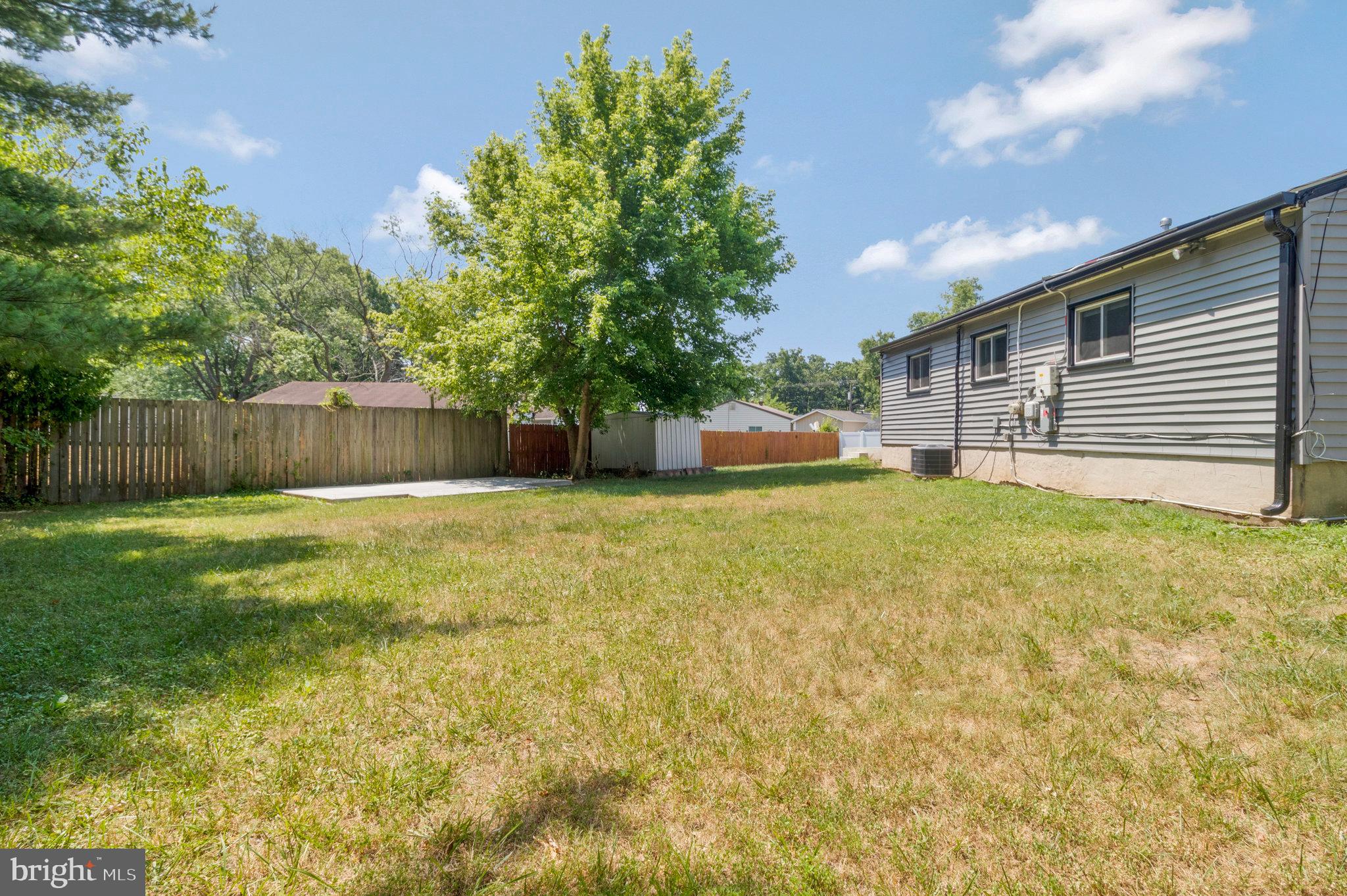6216 Auth Road Suitland, MD 20746 - Photo 32 of 39 Fenced Backyard