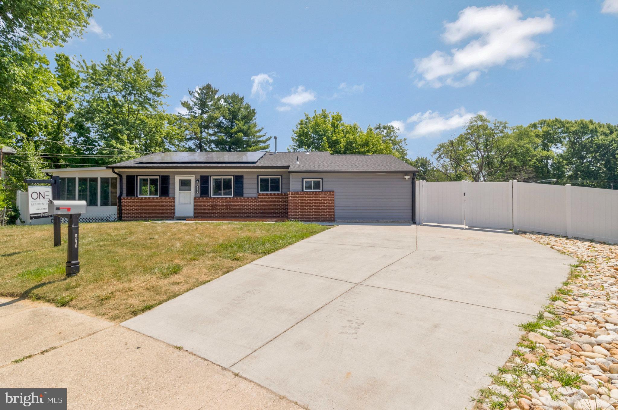 6216 Auth Road Suitland, MD 20746 - Photo 38 of 39 Front Exterior & Driveway