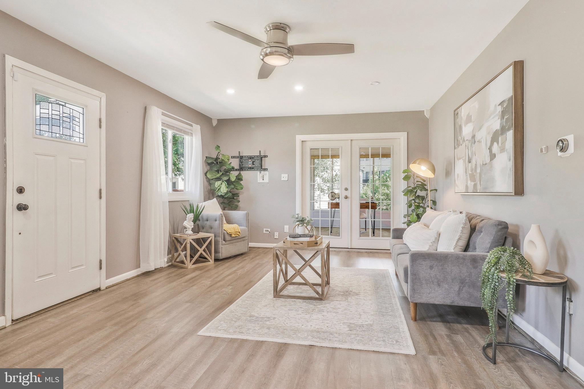 Light-Filled Living Room