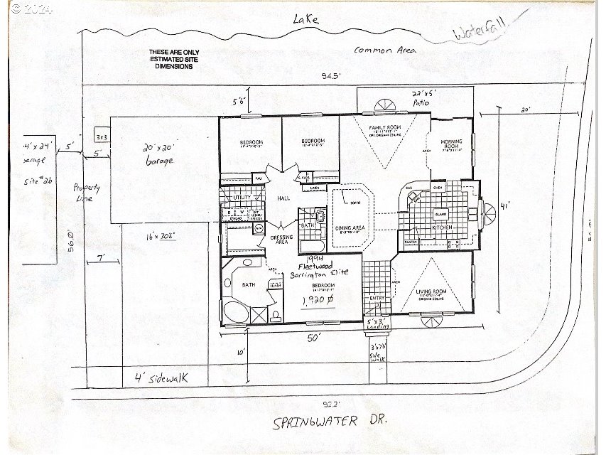 4055 Royal Avenue, Unit 25 Eugene, OR 97402 - Photo 42 of 42 a picture of a room with a white wall and a clock on the wall
