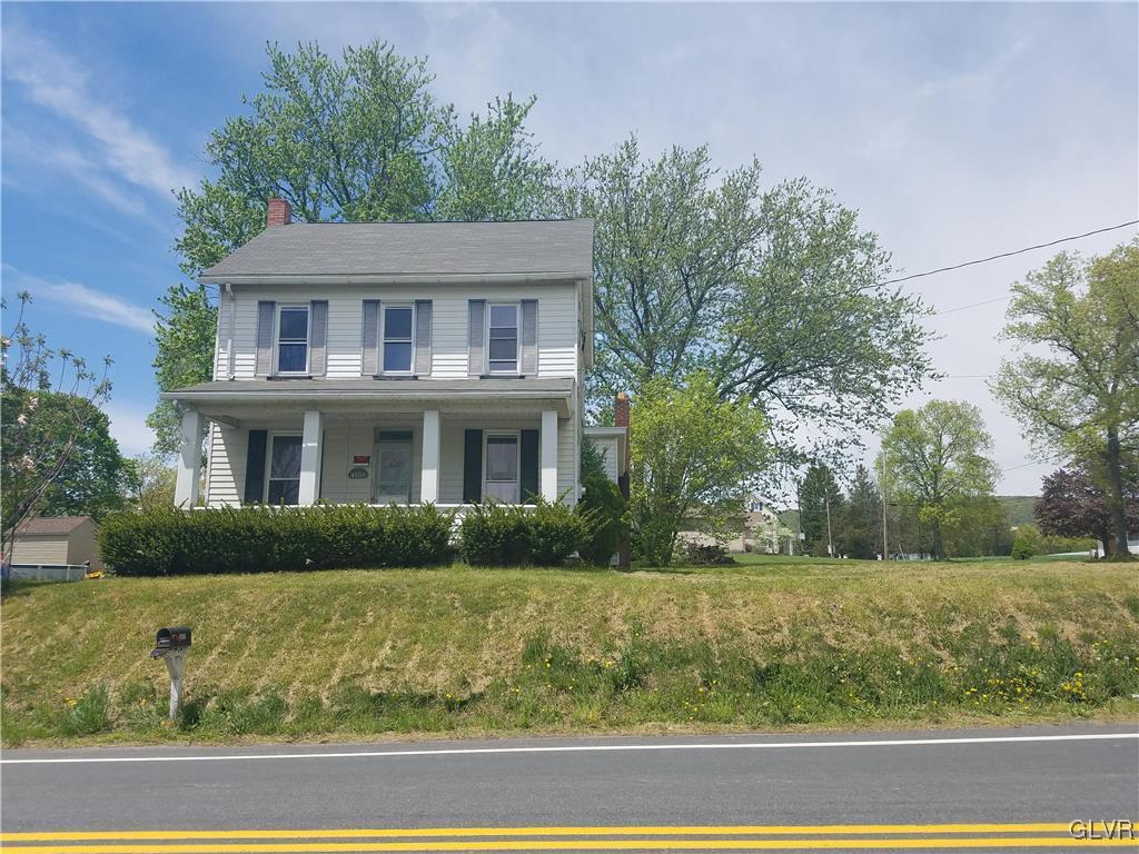4509 Mountain Road Slatington, PA 18080 - Photo 1 of 10 Farmhouse Style home with a large corner lot