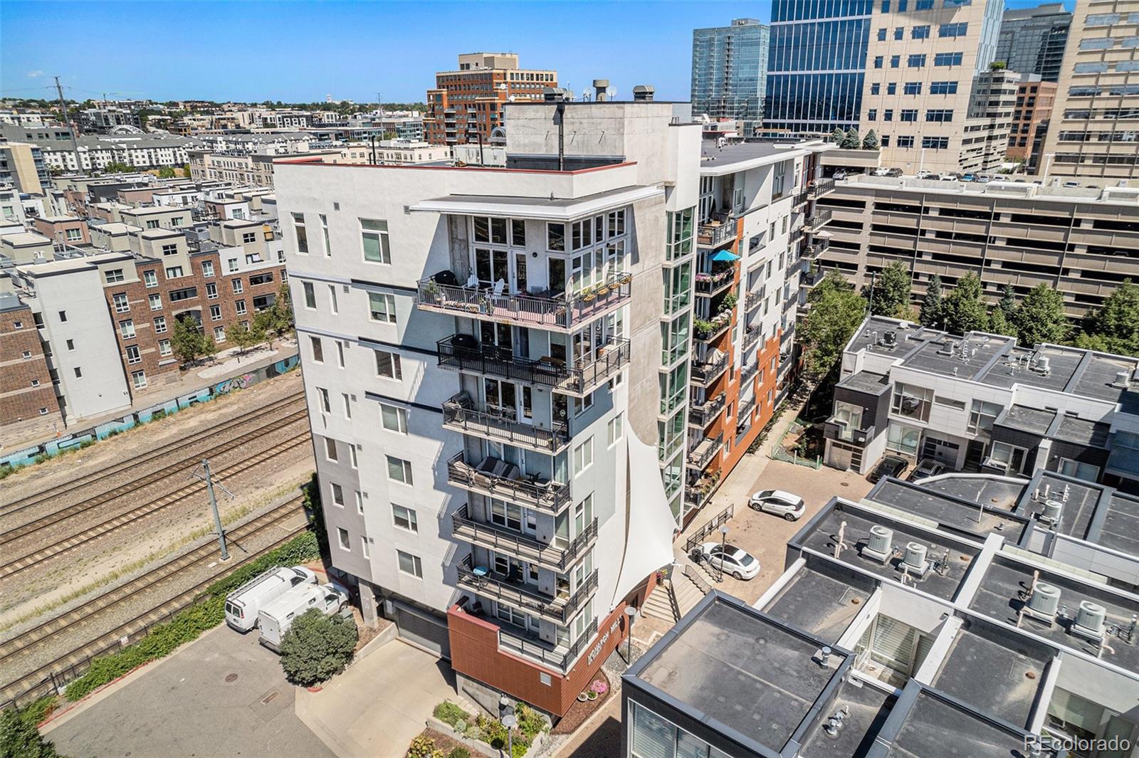 1475 Delgany Street, Unit 304 Denver, CO 80202 - Photo 22 of 28 an aerial view of a building