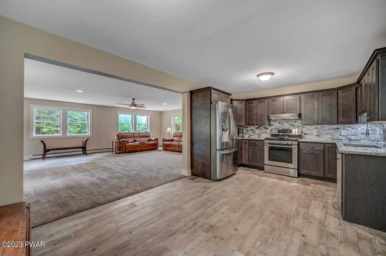 126 Schuman Road Damascus, PA 18415 - Photo 10 of 35 View from Eat in Kitchen