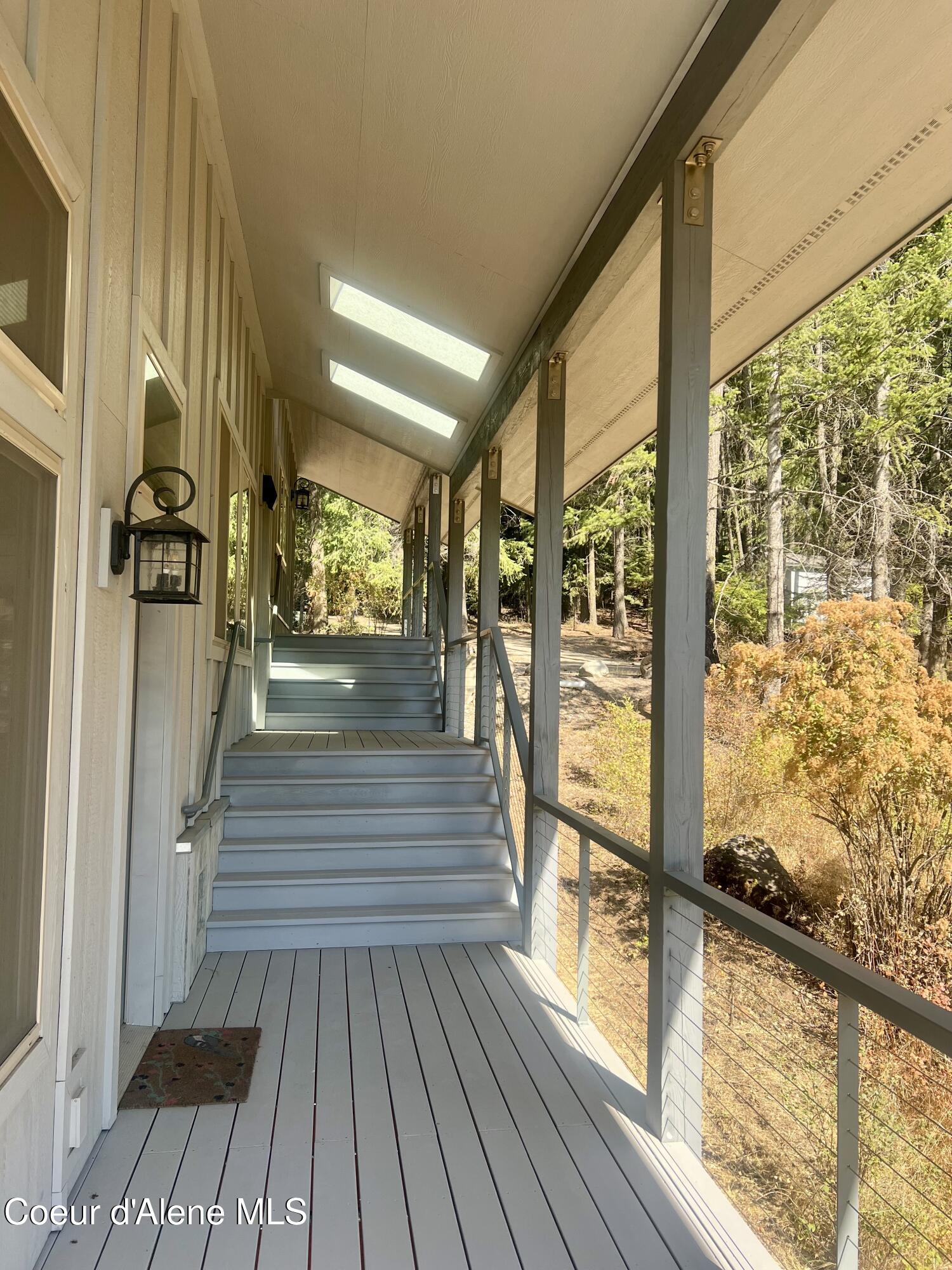 8983 South Gozzer Road Harrison, ID 83833 - Photo 7 of 10 Covered Patio