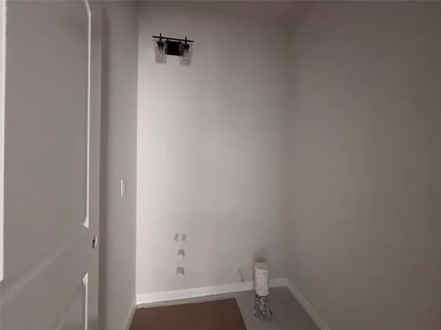 a view of empty room