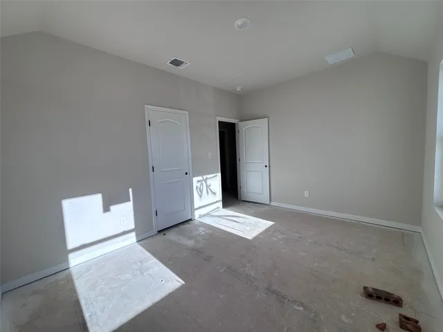 a view of balcony with furniture