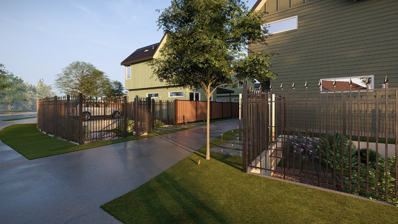 6409 Bradsher Drive, Unit 1 Austin, TX 78745 - Photo 10 of 26 a view of outdoor space and yard