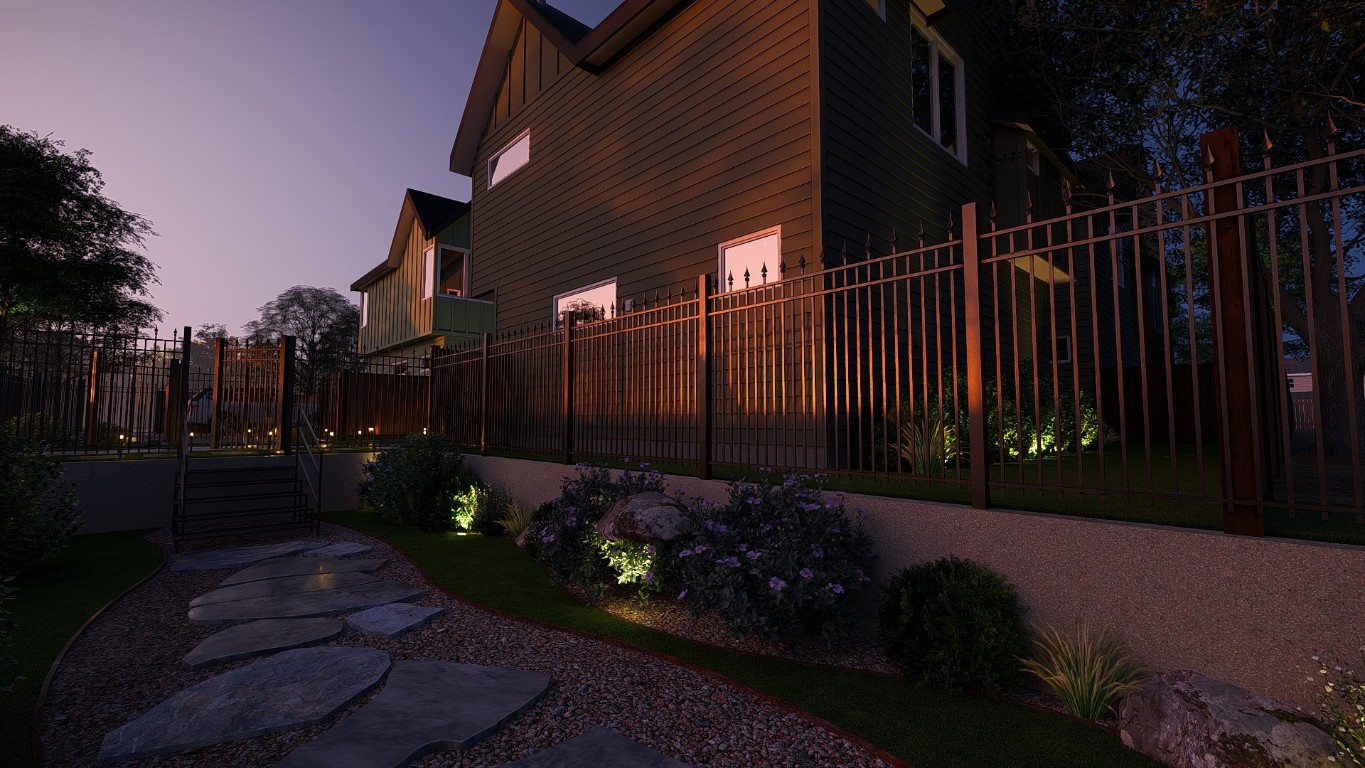 6409 Bradsher Drive, Unit 1 Austin, TX 78745 - Photo 21 of 26 a garden with wooden fence