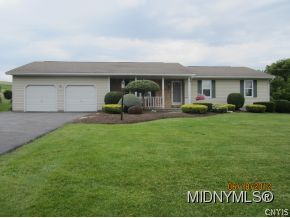 2643 Sulphur Spring Road Paris, NY 13456 - Photo 1 of 1 Front View of Custom Ranch