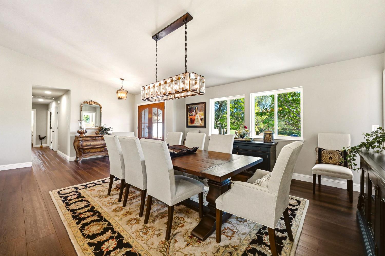 6380 Butterfield Way Placerville, CA 95667 - Photo 22 of 93 a view of a dining room with furniture window and wooden floor