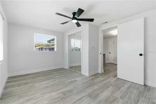 wooden floor in an empty room