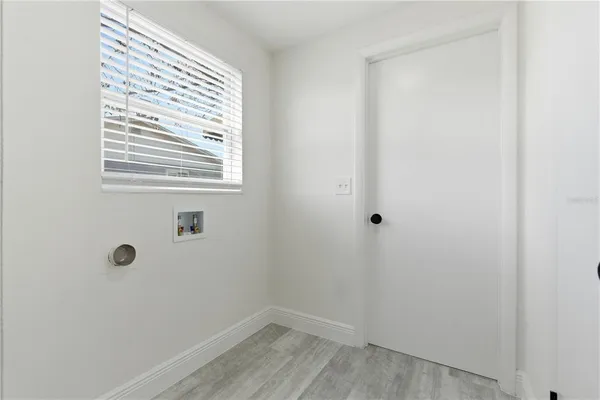 a small space with a window