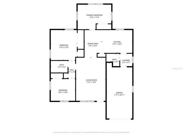 a picture of a floor plan