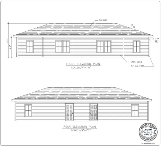 a view of a large window