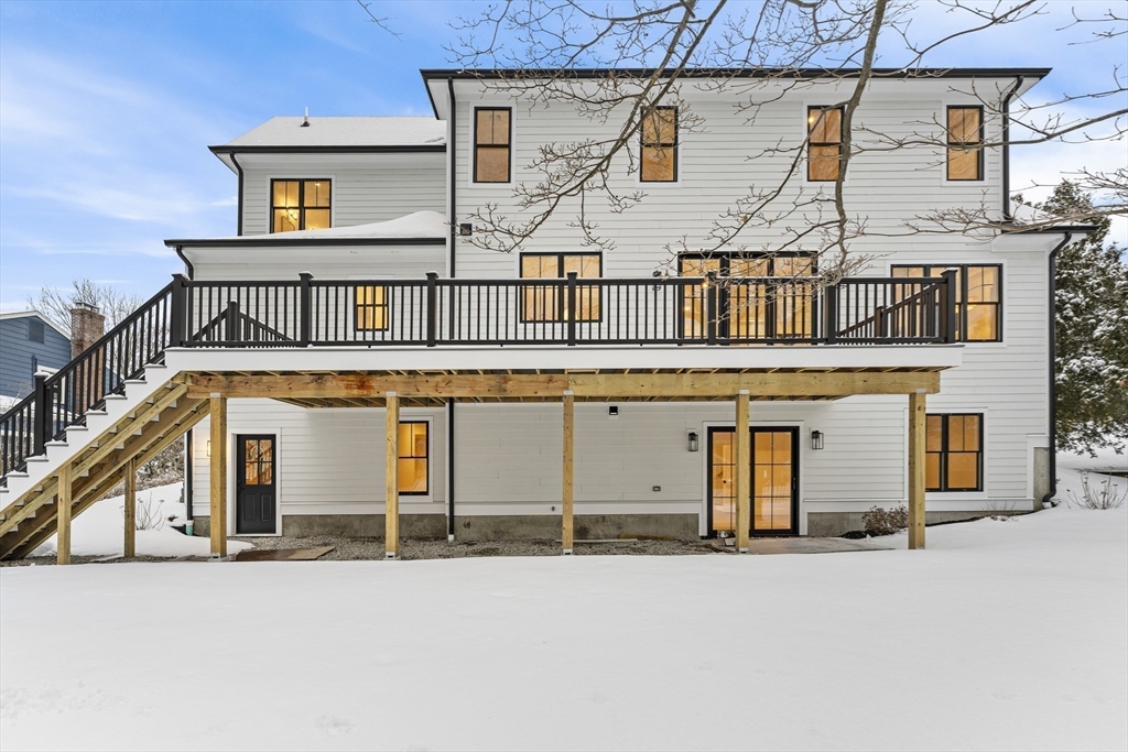 126 Prince Street Needham, MA 02492 - Photo 24 of 26 front view of a building with a street