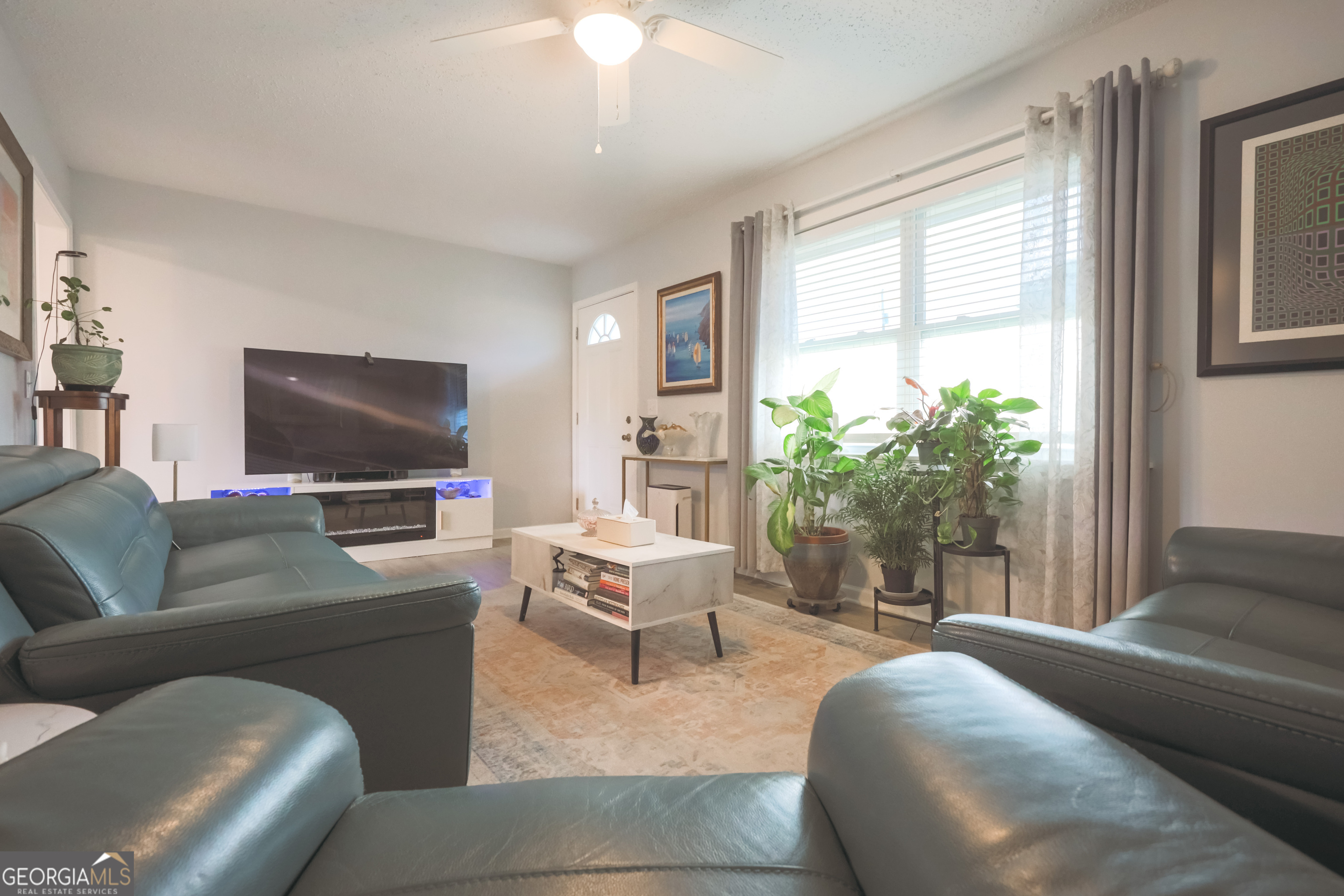 106 Beaver Drive Blackshear, GA 31516 - Photo 10 of 20 a living room with furniture and a flat screen tv