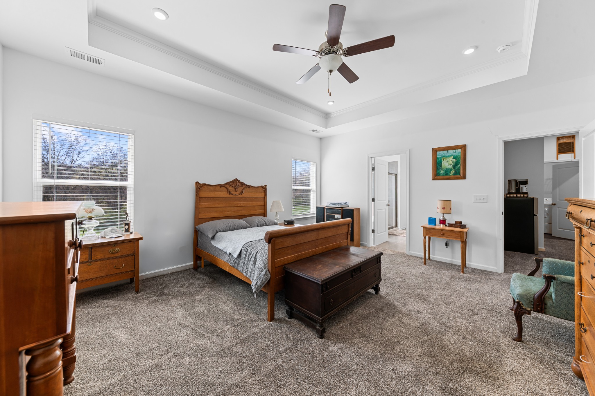 229 Stonewall Road Columbia, TN 38401 - Photo 34 of 61 a bedroom with a bed a desk and chair