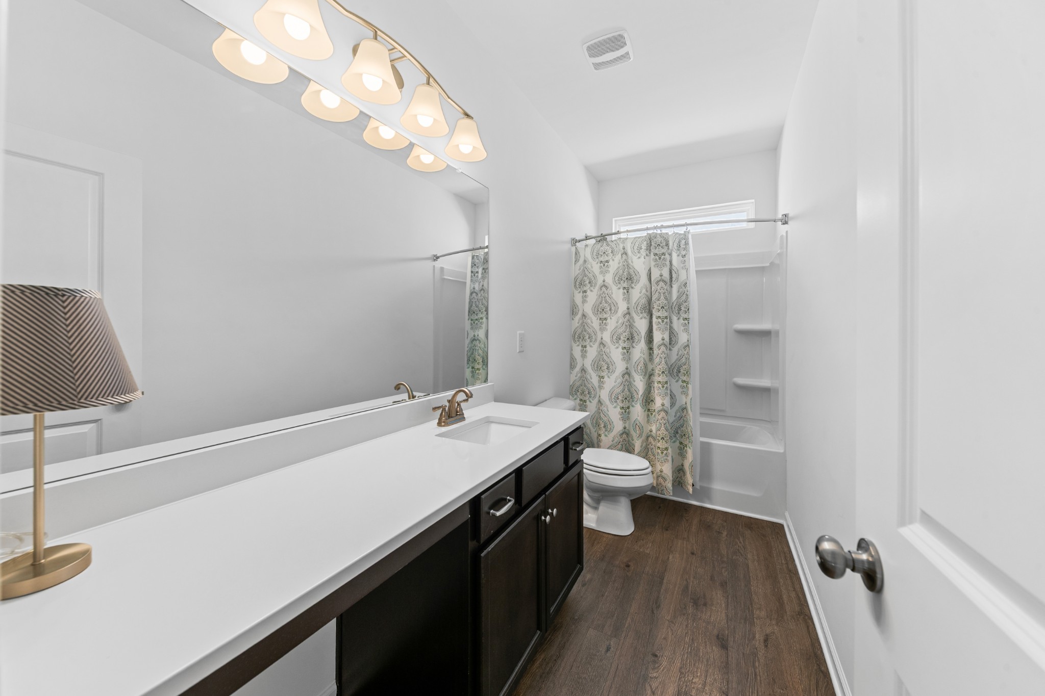229 Stonewall Road Columbia, TN 38401 - Photo 44 of 61 a bathroom with a sink a light fixture and a mirror